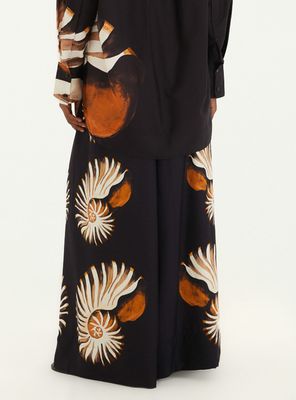 Imagen 2 del producto Pantalón Palazzo Diseño Caracoles de Mar