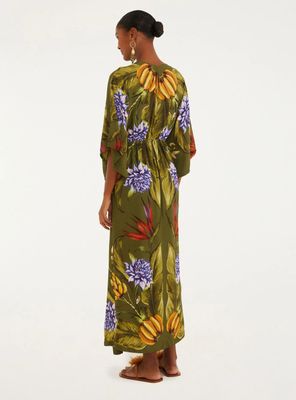 Imagen 2 del producto Vestido Tipo Túnica Diseño Tropical