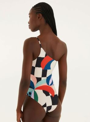 Imagen 2 del producto Traje de Baño Diseño Damero Moderno