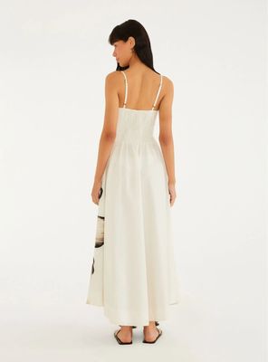 Imagen 2 del producto Vestido Midi Detalle Escote de Amarra Diseño Maxi Flores