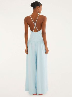 Imagen 2 del producto Enterito Palazzo con Detalle Frontal de Botones