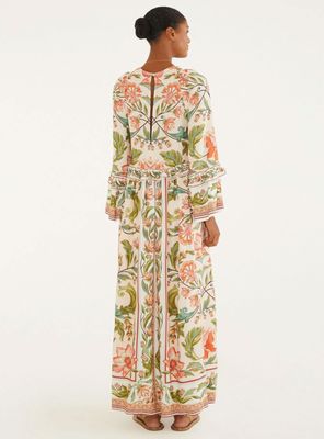 Imagen 2 del producto Vestido Maxi Diseño Bohemio con Mangas Amplias