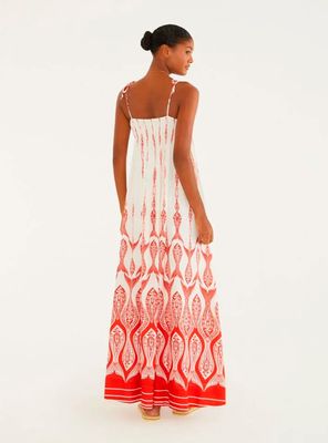 Imagen 2 del producto Vestido Largo con Tirantes de Lazo