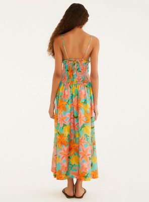 Imagen 2 del producto Vestido Escote V y Detalle de Panal