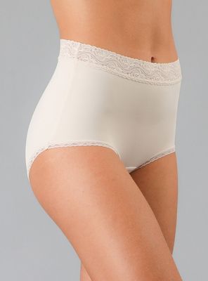 Tripack Calzón Alto Microfibra Encaje