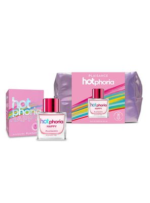 Set Perfume Hotphoria Happy EDP Mujer 80 ml + Cosmetiquero