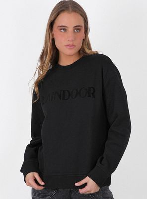 Polerón Crew Neck Logo Velvet