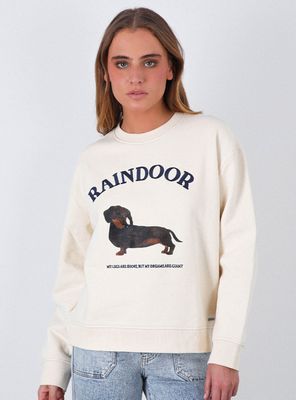 Imagen 1 del producto Polerón Crew Neck Estampado Bone