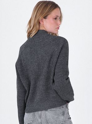 Imagen 2 del producto Cárdigan Cuello Dark Grey