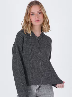 Imagen 1 del producto Cárdigan Cuello Dark Grey