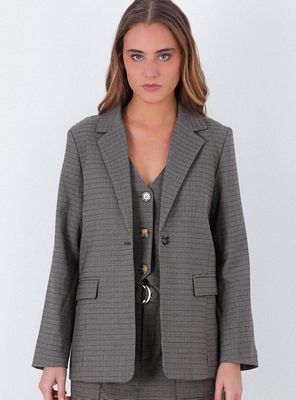 Blazer Tejido Poliéster