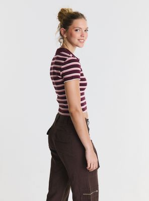 Imagen 2 del producto Polera Cuello Polo Color