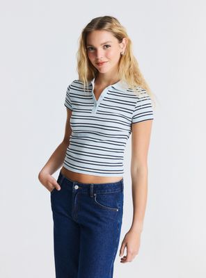 Imagen 1 del producto Polera Rib Cuello Polo