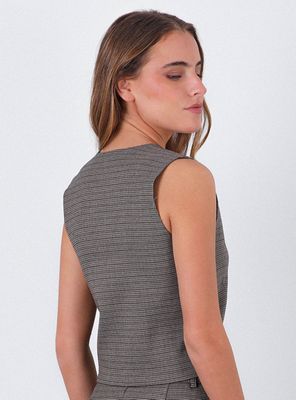 Imagen 2 del producto Vest Tejido Brown