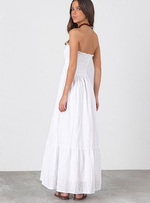 Imagen 2 del producto Vestido Largo Strapless White Colección Josefa Saez