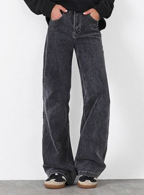 Pantalón Flor Bordada