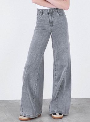 Imagen 1 del producto Pantalón Corte Lateral Estrella Grey Colección Josefa Saez