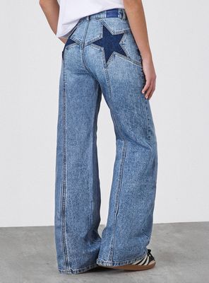 Imagen 2 del producto Pantalón Straight Estrella Blue