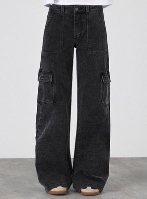 Imagen 1 del producto Pantalón Wide Leg Bag Black