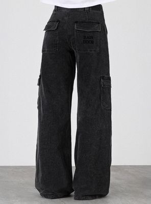 Imagen 2 del producto Pantalón Wide Leg Bag Black