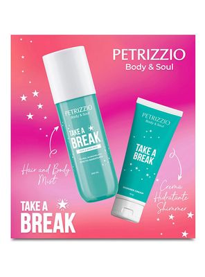 Set Body Mist Take a Break 200 ml + Crema Shimmer 90g