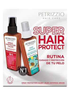 Set Super Hair Protect Óleo 300 ml + Protector de calor 100 ml