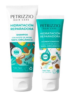 Set Shampoo y Acondicionador con Aceite de Argán Orgánico