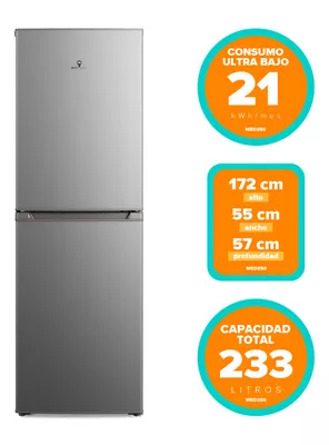 Imagen 2 del producto Refrigerador Bottom Freezer Frío Directo 248 Lts MED250