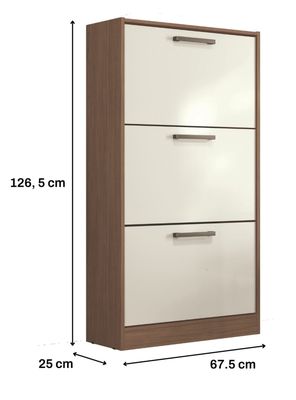 Imagen 2 del producto Zapatera 3 Puerta Jatoba Arena