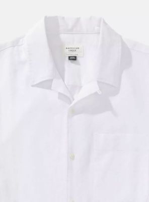 Imagen 2 del producto Camisa AE Mezcla Lino con Botones