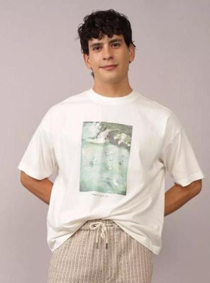 Polera Recta Gráfico Destino