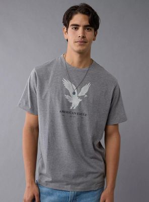 Polera Recta con Gráfico Destino