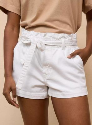 Imagen 1 del producto Short Ae Mom de Denim Stretch Estilo Bolsa de Papel