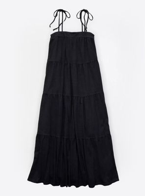 Imagen 1 del producto Vestido Maxi Ae Sunchaser Tejido con Lazo en el Hombro