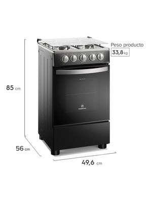 Imagen 2 del producto Cocina a Gas 4 Quemadores FM4LP