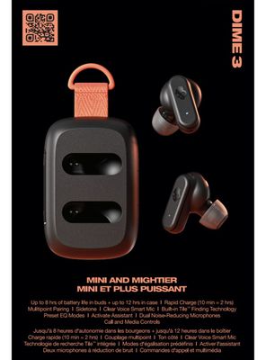 Imagen 2 del producto Audífonos Bluetooth Dime 3 True Wireless