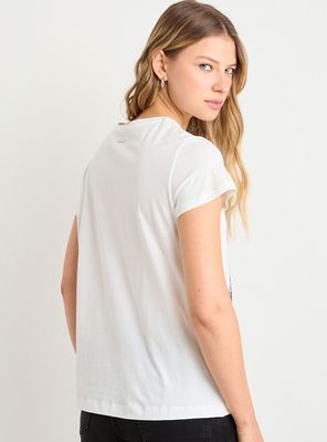 Imagen 2 del producto Polera de Manga Corta Estamado Front Bn