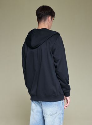 Imagen 2 del producto Polerón Capucha Zipper Unicolor