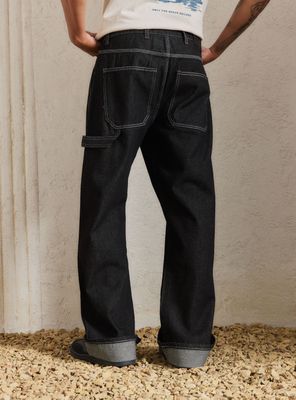 Imagen 2 del producto Jeans Loose Fit Hilo Contraste