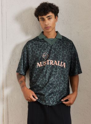 Polera Animal print Oversize