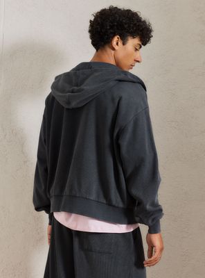 Imagen 2 del producto Polerón Capucha Rib Regular Fit