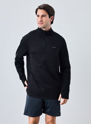 Imagen 1 del producto Polerón Técnico Con Paneles Texturados, Cuello Alto