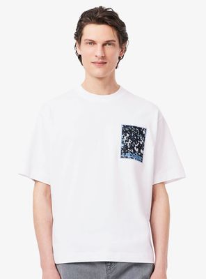 Polera Manga Corta Print Cuadro