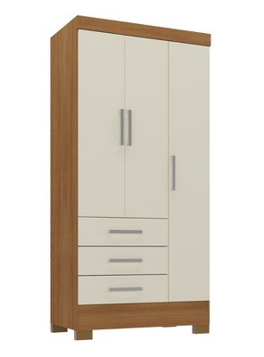 Imagen 1 del producto Clóset 3 Puertas 3 Cajones 180x81.7x40 cm