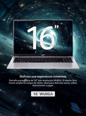 Imagen 2 del producto Notebook Aspire Lite AL16-53P-578Y-1 Intel Core Ultra 5 16GB RAM 512GB SSD 16' WUXGA