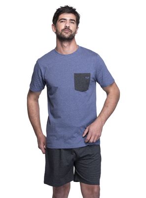 Pijama Corto Verano Bicolor