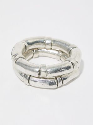 Imagen 2 del producto Set 2 Pulseras Metálicas Elasticadas