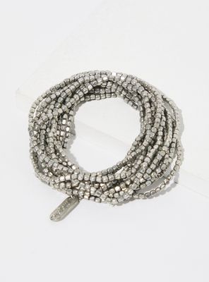 Pulsera Pack de Mostacilla Metálica