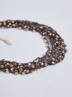 Imagen 2 del producto Collar Mostacillas y Correa Textil