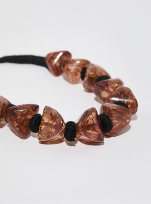 Imagen 2 del producto Collar Piedras de Resina y Cordón